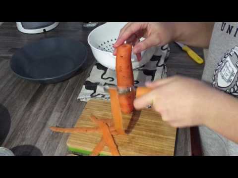 Peeling Carrots