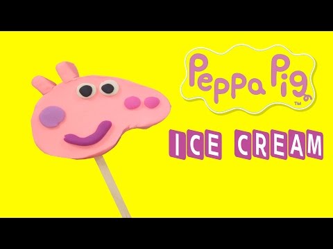 Peppa pig videos &amp;amp; Play doh Videos! - Make ice cream playdoh clay Toys How to make ice cream