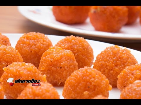 Perfect Motichur Laddu Recipe | Halwai Style | Indian Popular Sweet |  Sharmilazkitchen