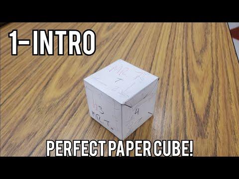 Perfect Paper Cube 1