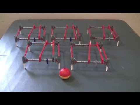 Perpendicular Fall through K'nex Ball Element INSTRUCTIONS!