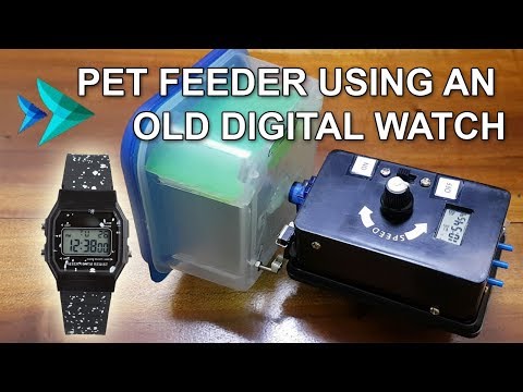 Pet Feeder using a Digital Watch &ndash; Automate Your Aquarium (How to DIY Automatic Fish Feeder)