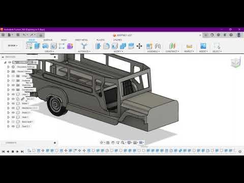 Phiippine Jeepney 3D Timelapse