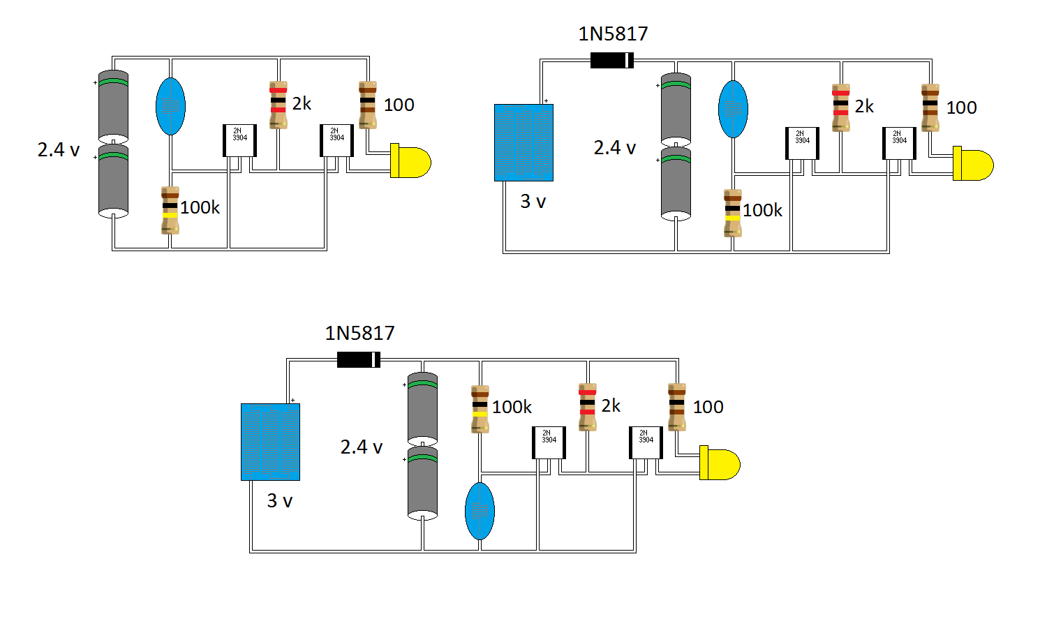 Photo Resistor Circuit.bmp