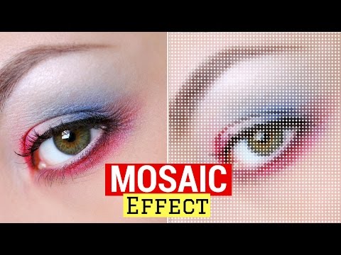 Photoshop Tutorial: How to Transform a Photo into Mosaic Portrait