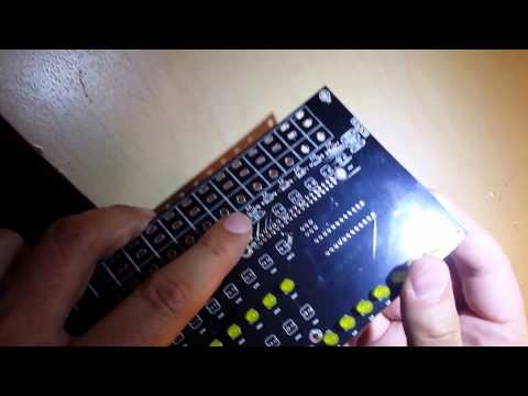 PiDP-8 Kit - Soldering the front panel LEDs