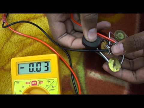 Piggy Bank Smartphone Charger : Piezo Generator : Testing