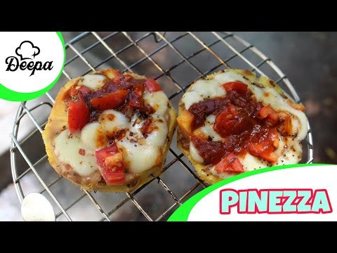 Pinezza | Pineapple + Pizza | Deepa Ravikumar