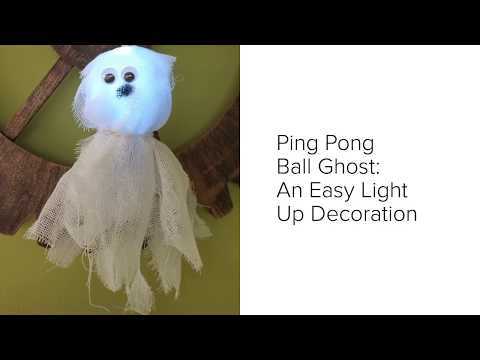 Ping Pong Ball Ghost