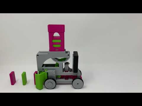 Pink and Green Domino Machine II, 1500RPM Motor