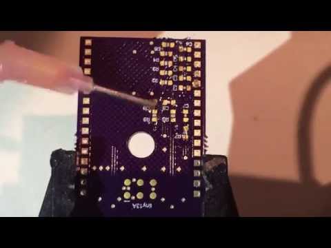 Pinoccio Capacitive Touch with Surface-Mount Soldering