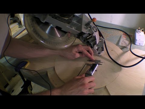 Pivoting Mitre Saw Base - Part 1 / Design, CNC'd Parts and Positive Stops