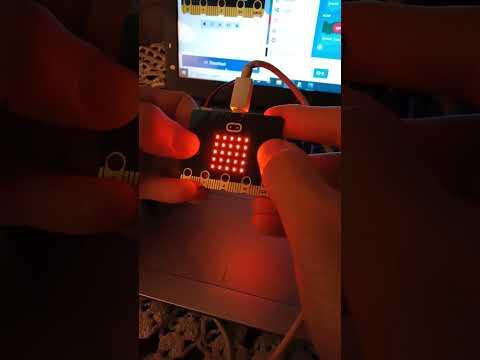 Pixel Chaser game with microbit