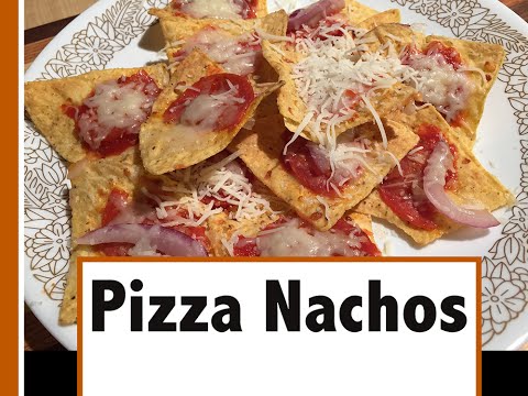 Pizza Nachos | Delicious snack from leftover pizza toppings, step by step tutorial