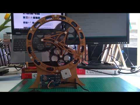 Planetary Gear Clock