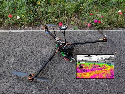 Plant Inspection Tricopter Test Flight