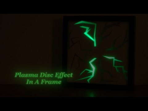 Plasma Disc Effect In A Frame