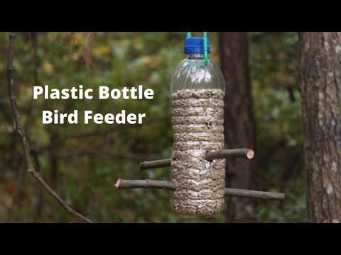 Plastic Bottle Bird Feeder