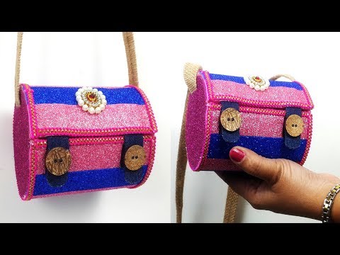 Plastic Bottle Craft Idea - DIY Purse from Plastic Bottle - Best out of Waste