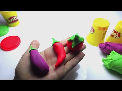 Play Doh Vegetables