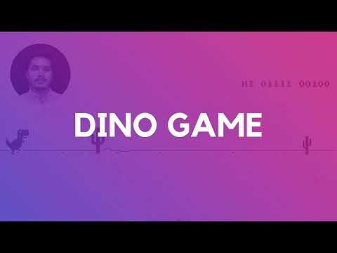 Playing DINO GAME by blinking eyes using EOG signals | @Arduino | Upside Down Labs