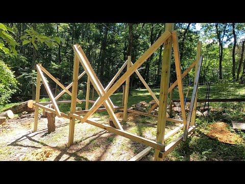 Plumbing Up Posts - The Treehouse Project - (Part 3)