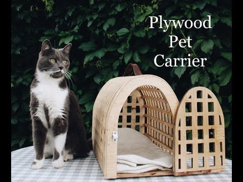 Plywood Pet Carrier