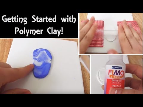 Polymer Clay for Beginners: Getting Started | How to Condition &amp;amp; Mix Clay | Demo, Advice &amp;amp; Tips