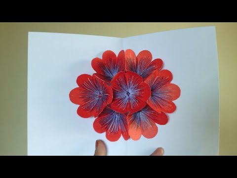 Pop Up Flower Cards