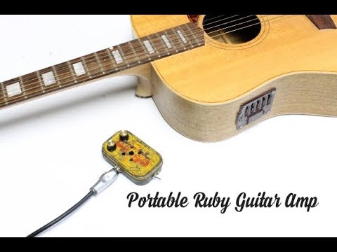 Portable &amp;quot;Ruby&amp;quot; Guitar Amp