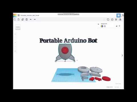 Portable Arduino Bot Assembly Video