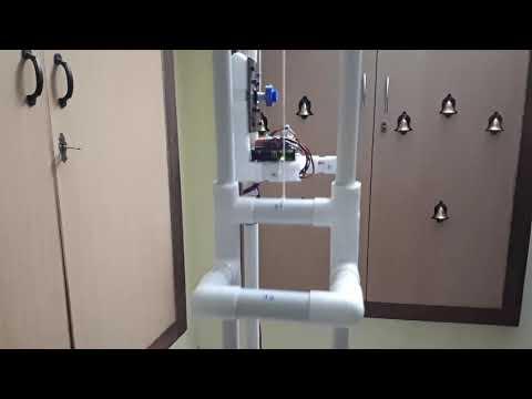 Portable Auto Height Adjust Stand Lift test