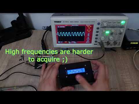 Portable Function Generator on Arduino