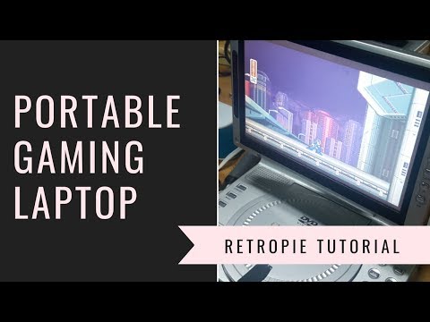 Portable Gaming Laptop Using Raspberry Pi