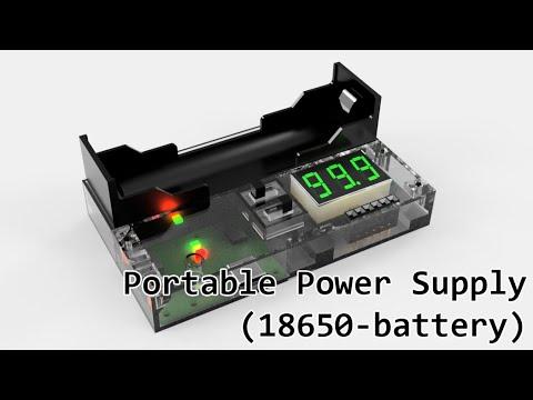 Portable Power Supply (18650 Battery)