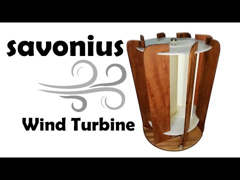 Portable Savonius Wind Turbine with Air Deflectors