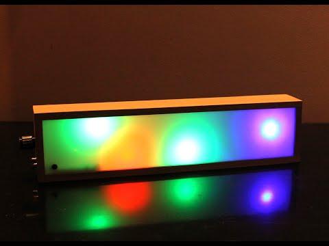 Portable disco - Sound Activated LED's