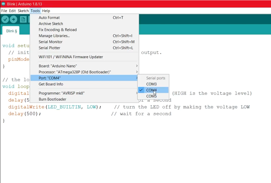 Ports Available in Arduino after Pairing.png