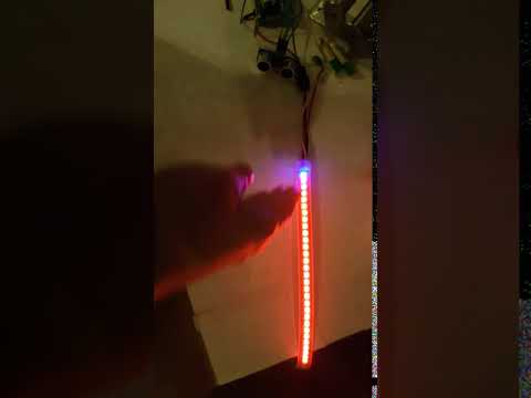 Position reactive LED