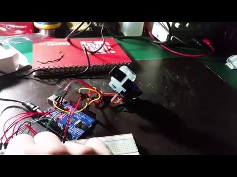 Potansiyometre ile Pan-Tilt kontrol&amp;uuml; Arduino Uno'ile