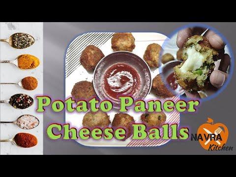 Potato Paneer Cheese Balls