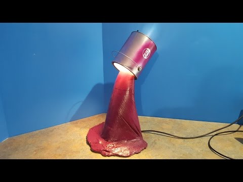 Pouring Paint Lamp