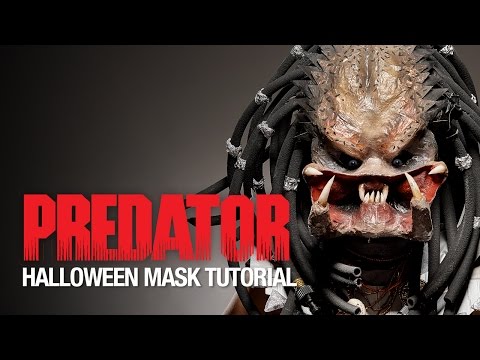 Predator Halloween mask tutorial