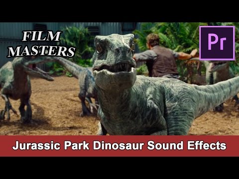 Premiere Pro tutorial - Make Jurassic Park raptor sound effects  | Film Masters