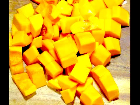 Prepare Butternut Squash or any Squash | Cooking with Benji