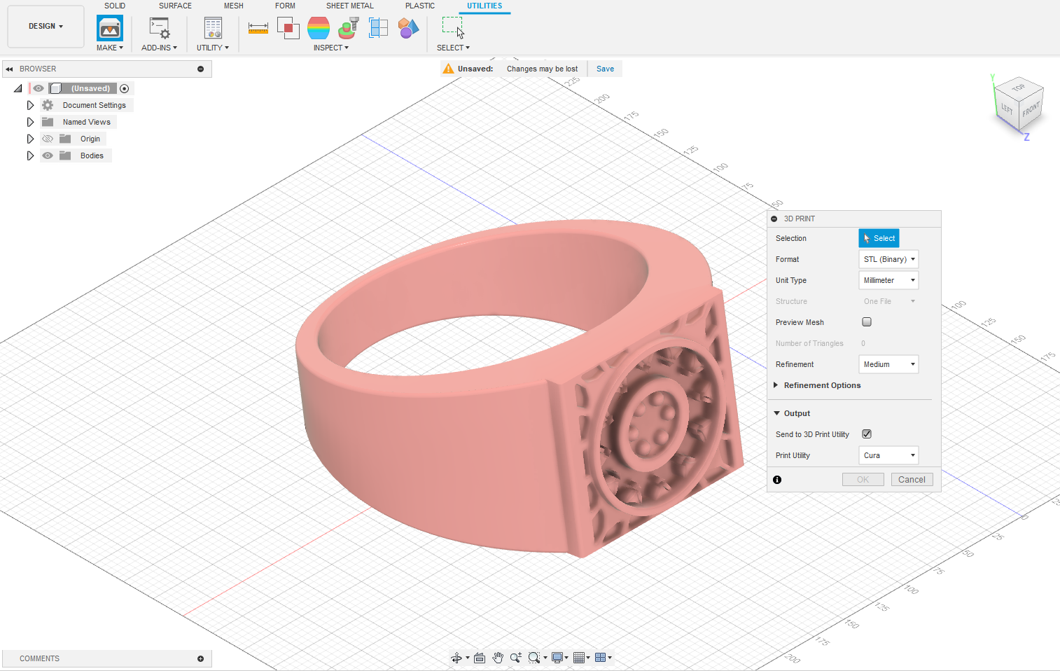 Preparing to 3D Print the Ring.png