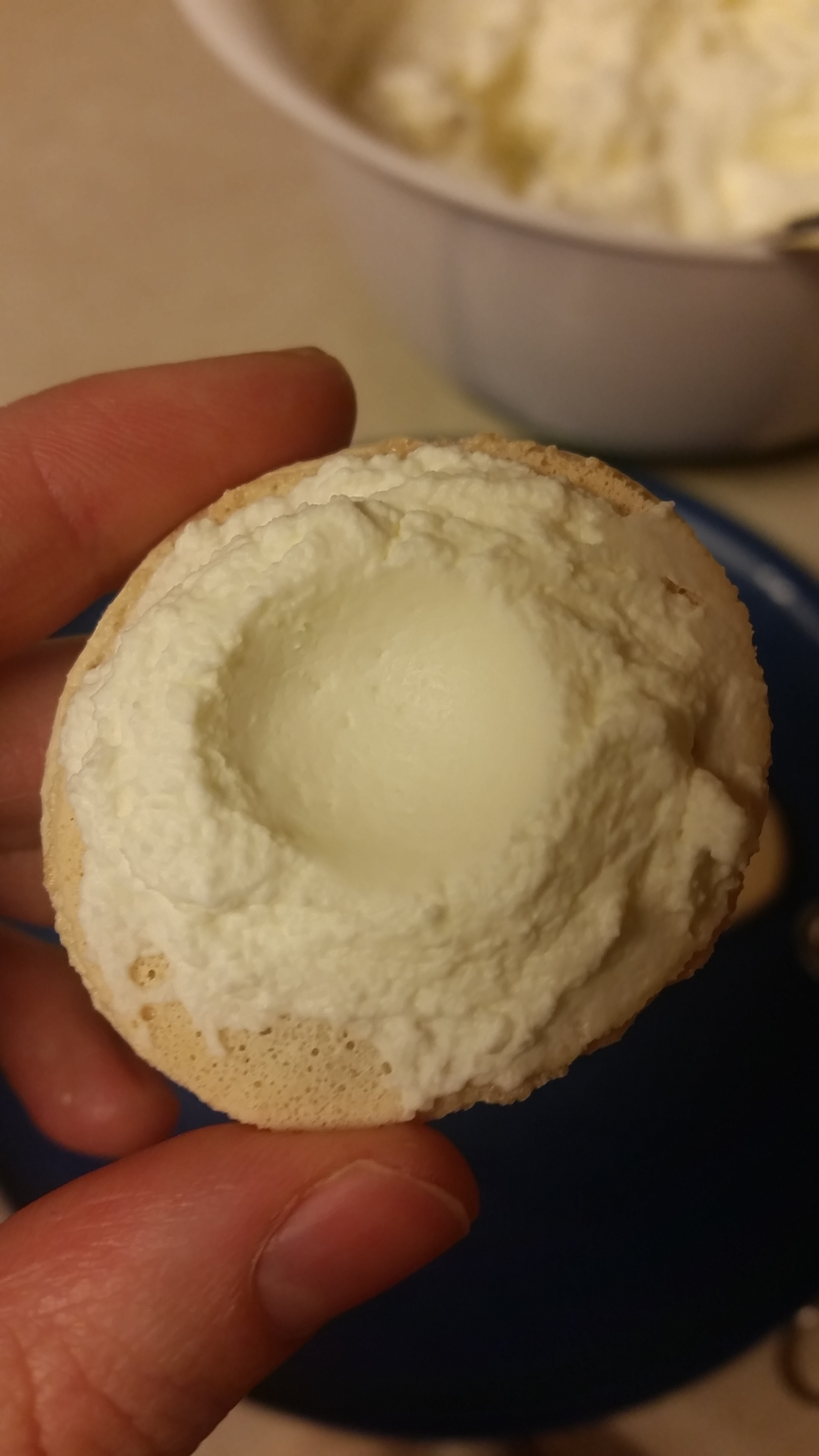 Press a hole into the filling..jpg