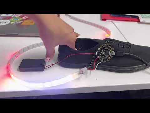 Pressure Sensor Light Up Shoes