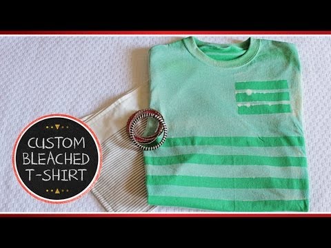 Preval's Maker Minute: Custom Bleached Tee Shirt