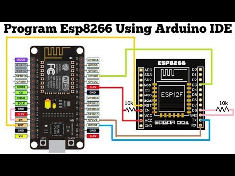 Program ESP8266 using Arduino IDE || Program Nodemcu using Arduino IDE